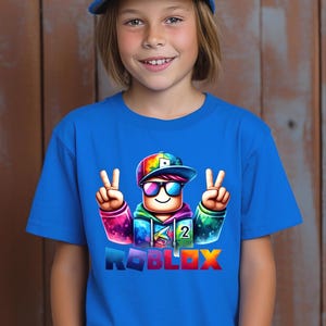 Roblox Shirt - Gamer T-Shirt for Kids and Adults - Roblox Boy & Girl Shirt - Streamer Merch - Video Game Lover Gift - Gaming Tee