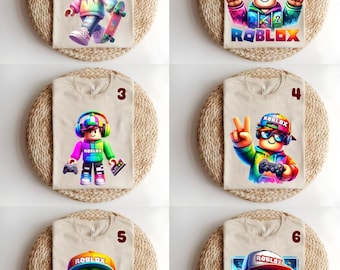 Roblox Shirt: Video Game T-Shirt for Kids