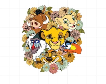 The Lion King Simba Png, Lion King Png, Hakuna Matata Png, Kawaii Png, Cricut, Silhouette Vector Cut File