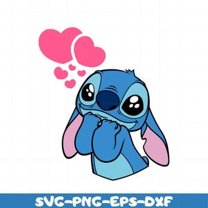 Stitch svg, stitch png, stitch clipart, stitch png, cricut svg, silhouette svg, stitch layered, SVG,PNG,EPS,Dxf