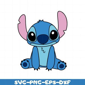 Stitch svg, stitch png, stitch clipart, stitch png, cricut svg, silhouette svg, stitch layered, SVG,PNG,EPS,Dxf