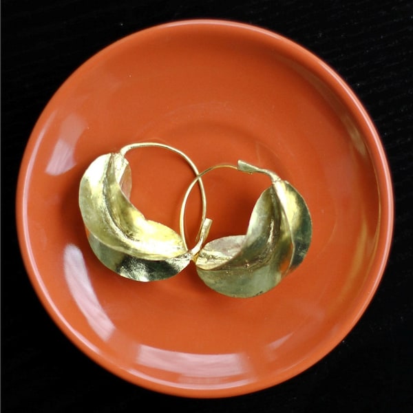 Medium Fulani Earrings - Bronze