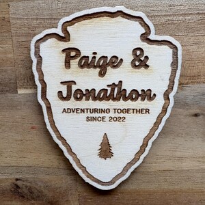 Personalized Adventure Magnet, National Park Sign Magnet, Personalized National Park Sign Magnet, Personalized Gift, Outdoor Gift