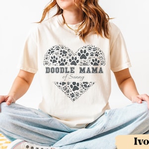 Comfort Colors® Goldendoodle Mom shirt Gift For Doodle Mom T-Shirt Doodle Mama Shirt Golden Doodle Mama Shirt Mothers Day Gift For Dog Mom