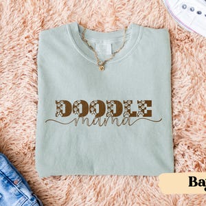 Comfort Colors® Goldendoodle Mom shirt Gift For Doodle Mom T-Shirt Doodle Mama Shirt Golden Doodle Mama Shirt Mothers Day Gift For Dog Mom