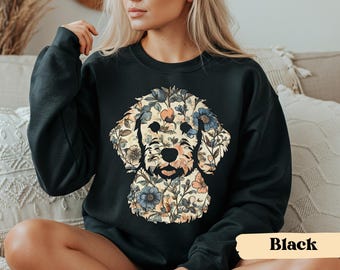 Goldendoodle Mom Sweatshirt Gift For Doodle Mom Shirt Doodle Mama Shirt Golden Doodle Mama Shirt Mothers Day Gift For Dog Mom Dog face shirt