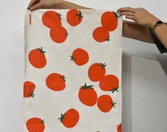 Paño de cocina con forma de tomate