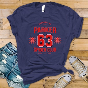 Movie Parody T-Shirt: Parker Spider Club Design - Softstyle Tee - Fast UK Tracked Postage