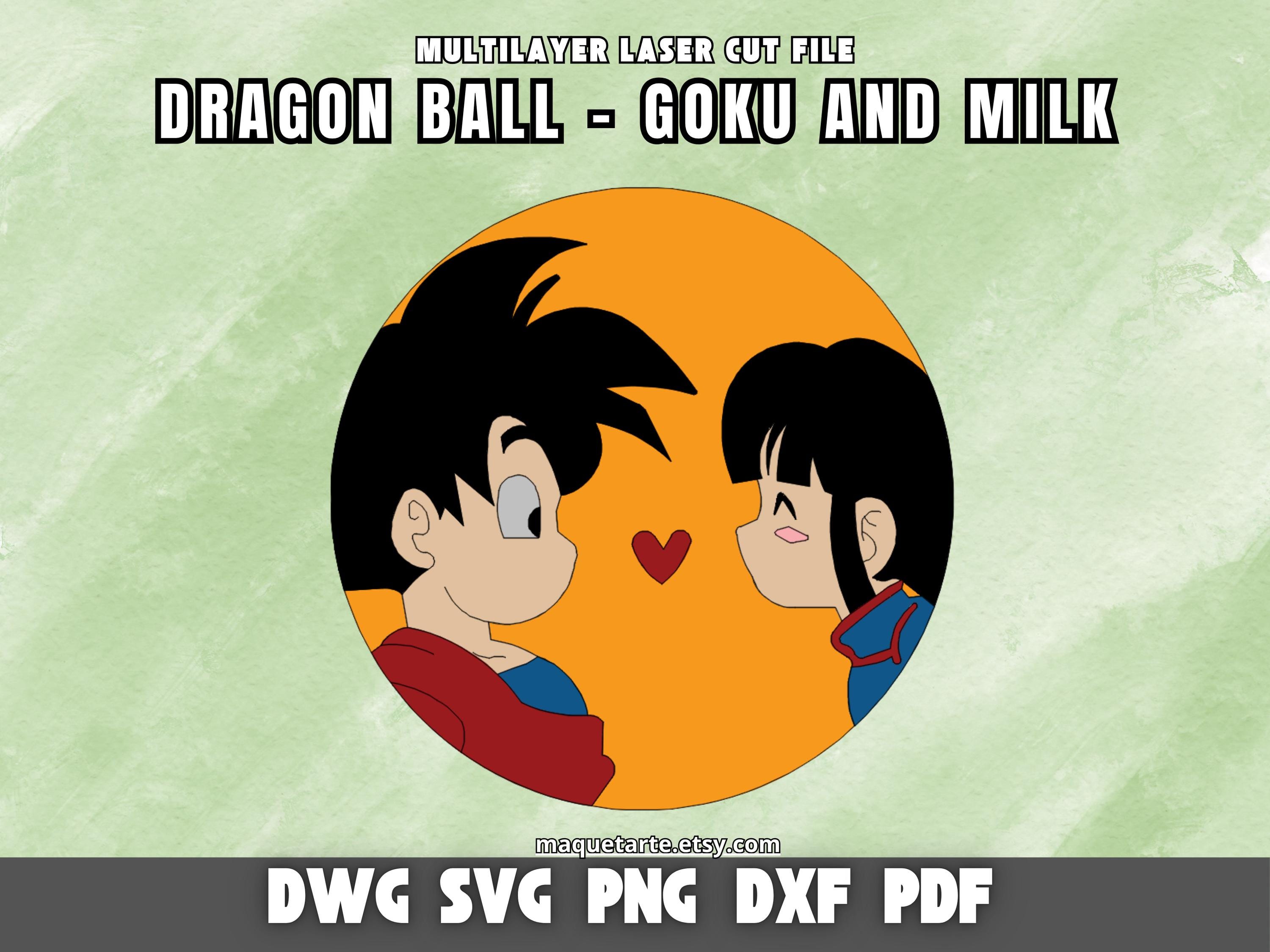 DRAGON BALL Anime SVG, Dxf, Png, Dwg Pdf Cut Layer Silhouette
