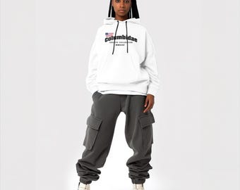 Columbidae Signature Flag Hoodie | Stylish Graphic Streetwear Pullover