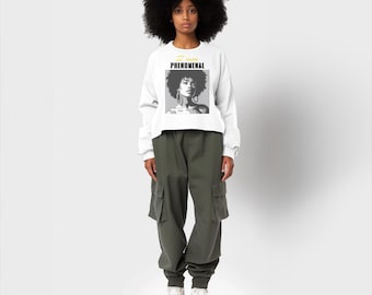 Empowering Graphic Sweatshirt - “I Am Phenomenal” Design - Afrocentric Women’s Clothing