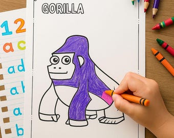 WILDLIFE COLORING BOOK