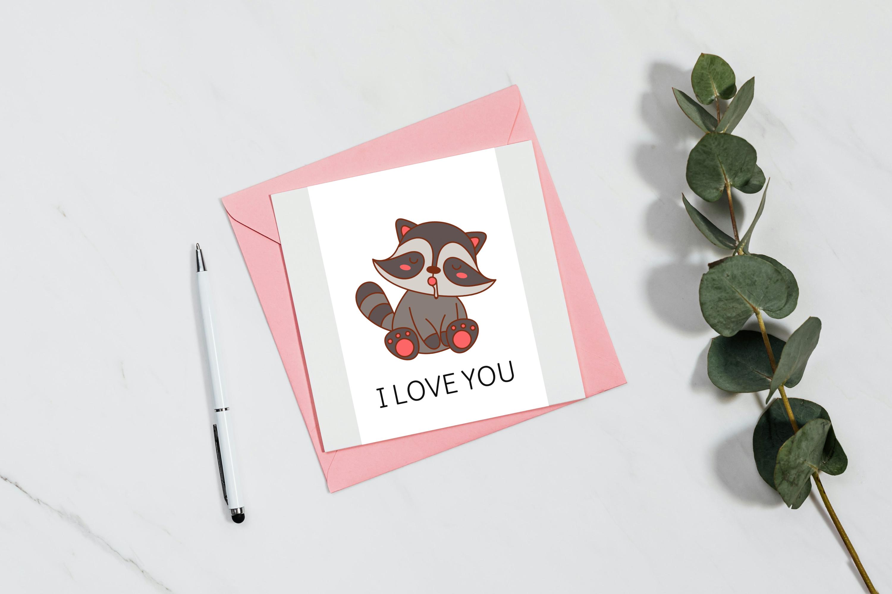 Unique valentine day card