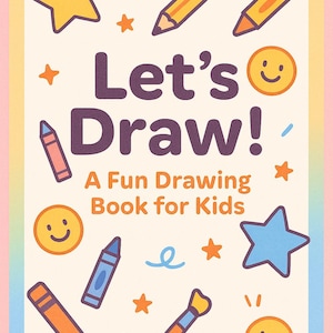 Tirons au sort ! Cahier de dessin amusant pour enfants | Cahier d'activités pour enfants
