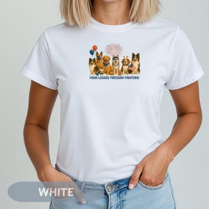 Patriotic Dog Lover Tee, USA Dogs Shirt, Fourth of July Shirt, Dog Shirt, America T-Shirt, Dog Lover, Patriotic Dog Shirt