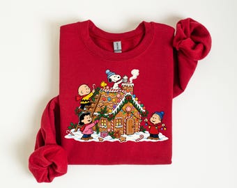 Christmas Gingerbread House Shirt, Holiday Baking Sweatshirt, Festive Winter Hoodie, Cozy Family Christmas Gift, Unisex Holiday Apparel