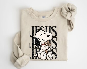 Jesus Loves Me Shirt, Christian Faith Sweatshirt, Religious Inspirational Shirt, Jesus Cross Hoodie, Christian Gift for Women