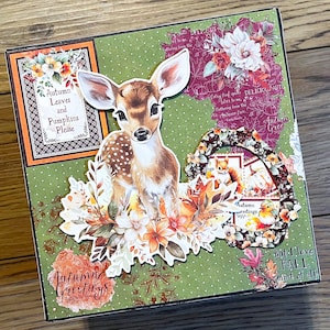 Herbst Grußkarten Handmade