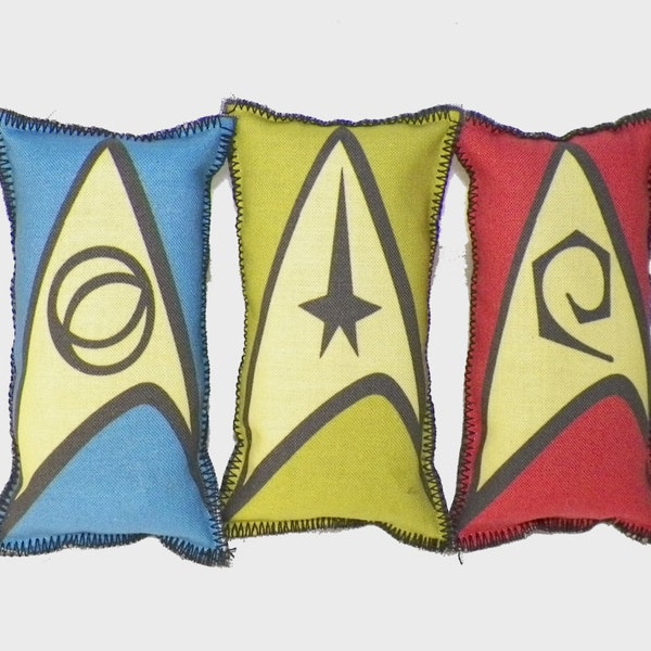 Star Trek Inspired Catnip Toy Set of All Three