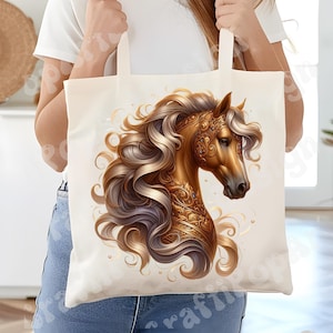 Majestical Horse DTF, Horse Lovers, Wild Horse, Trendy, Western - DTF Transfer | Ready to Press | Heat Press Transfer