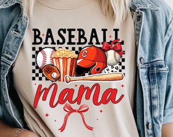 Baseball Mama Collage - DTF | Ready to Press | Heat Press Transfer