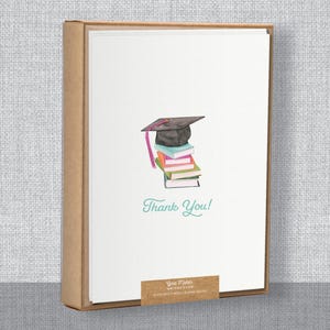 Bedankt afgestudeerde in doos | Bedankt-box voor afgestudeerde | Afstudeercadeau bedankt | Afstudeerfeest bedankt | Bedankkaartjes voor afgestudeerden