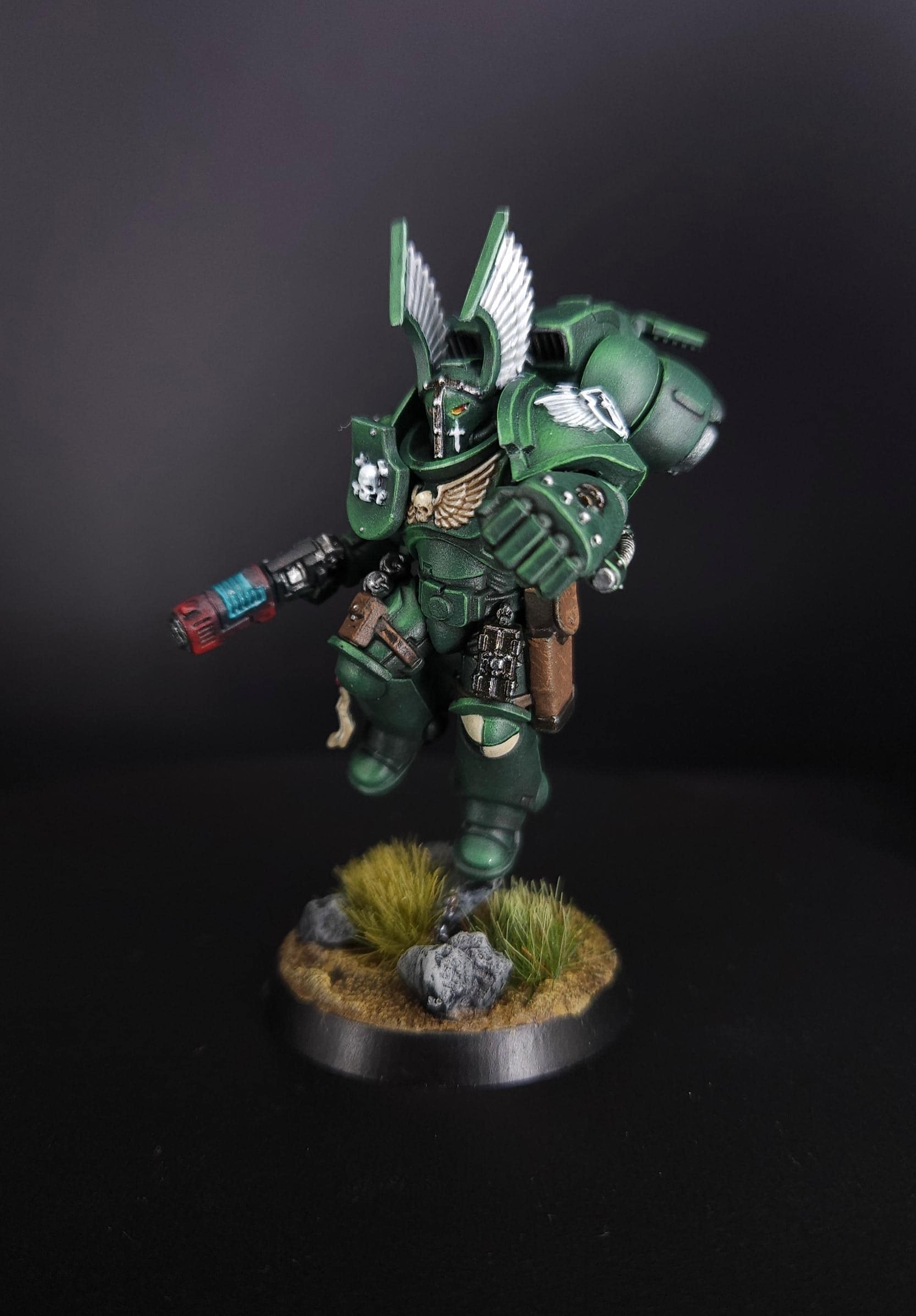 Warhammer40k Dark Angels Jump Pack Intercessor Squad - Etsy