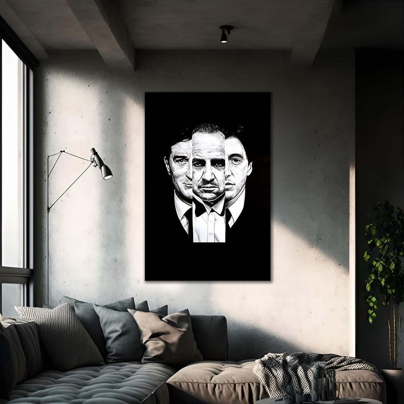 Schilderij Marlon Brando Godfather - Kopen | Kunst voor in huis