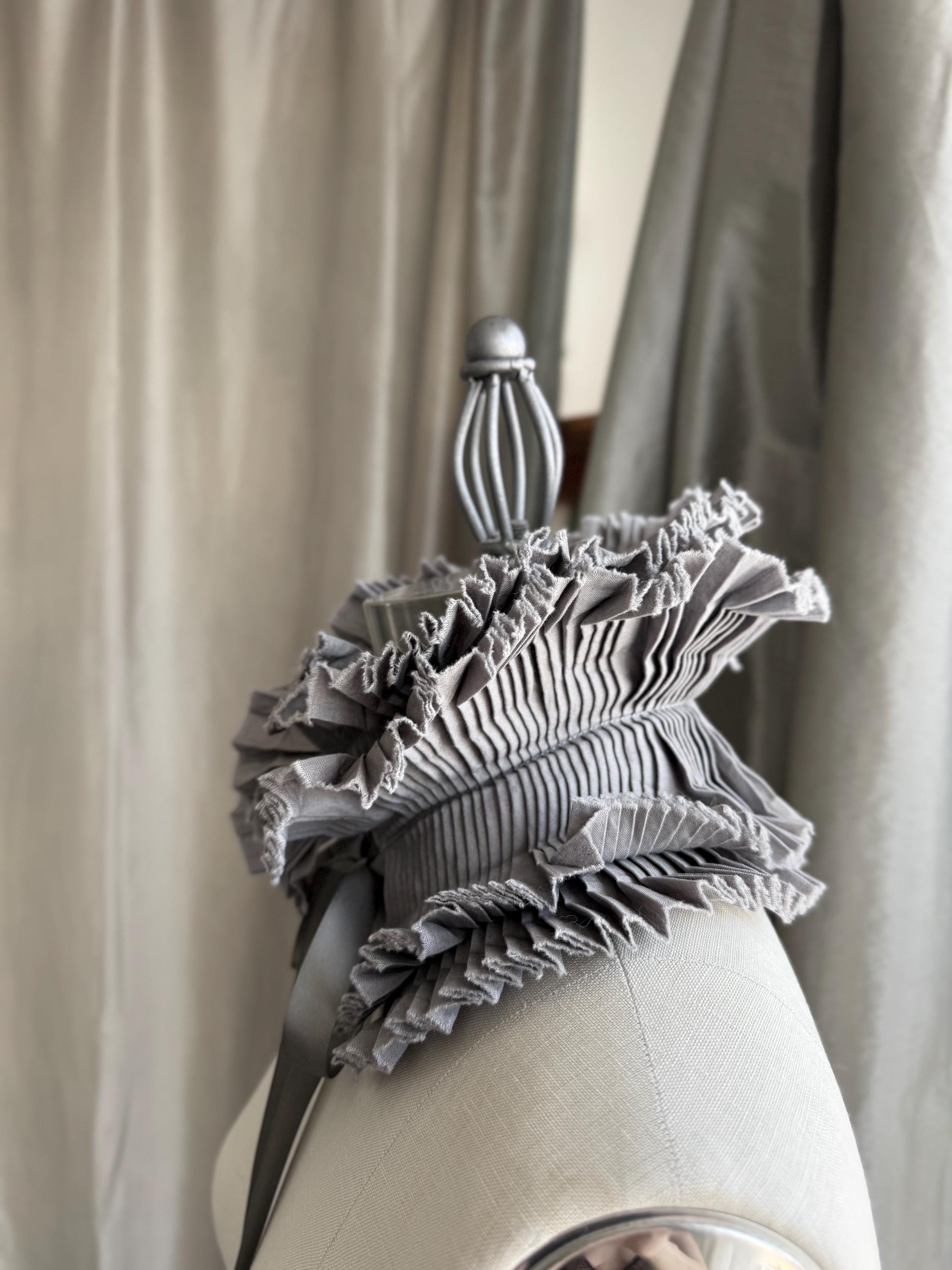 Neck Ruff/victorian Ruffled Collar/pleated Collar/victorian Collar 