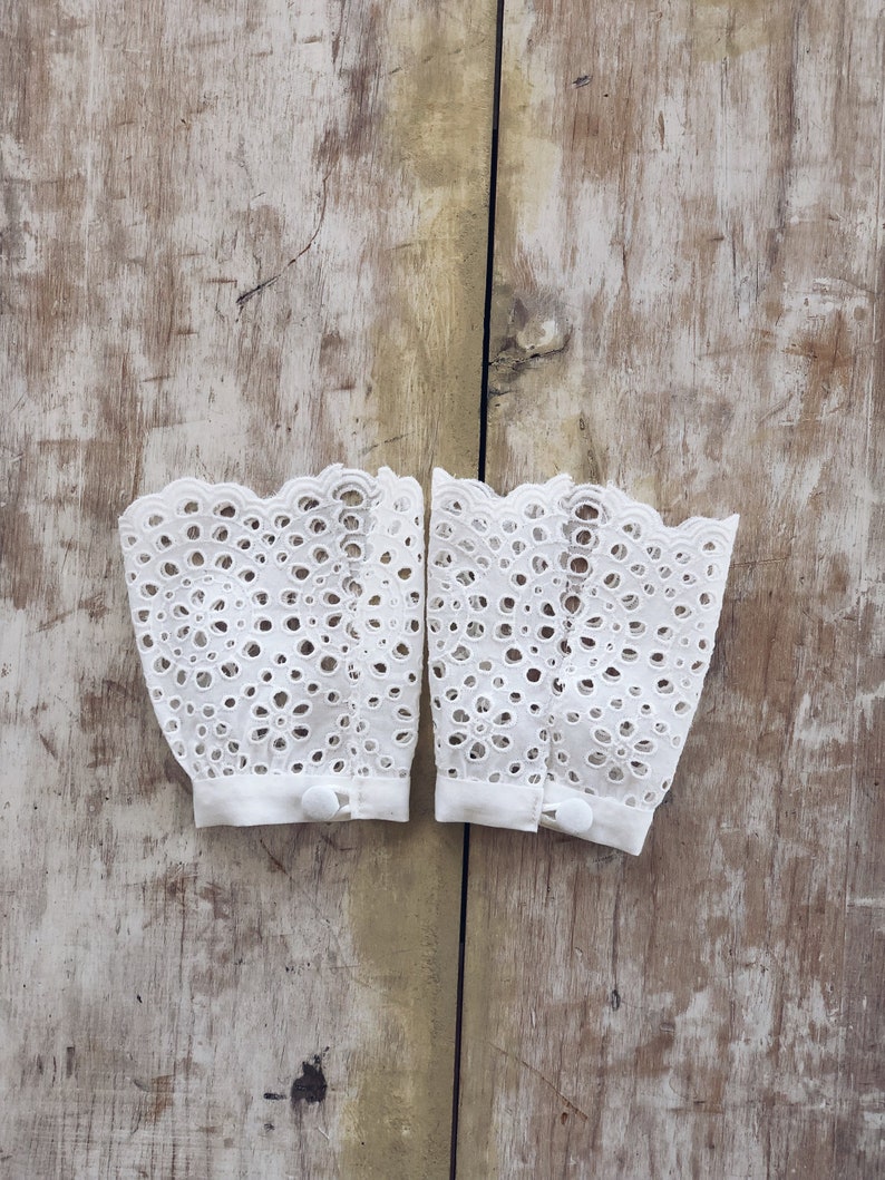 Embroidered Cuffs/detachable Cuffs/sleeve Detail/ Sleeve Etsy