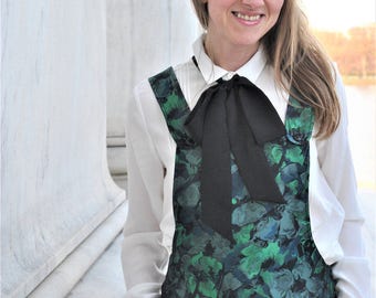 Unique and simple neck tie/can be worn many different ways/Black silk/Bow scarf/Bow choker/Bow back/Neck wrap/Bow waist/Bow belt