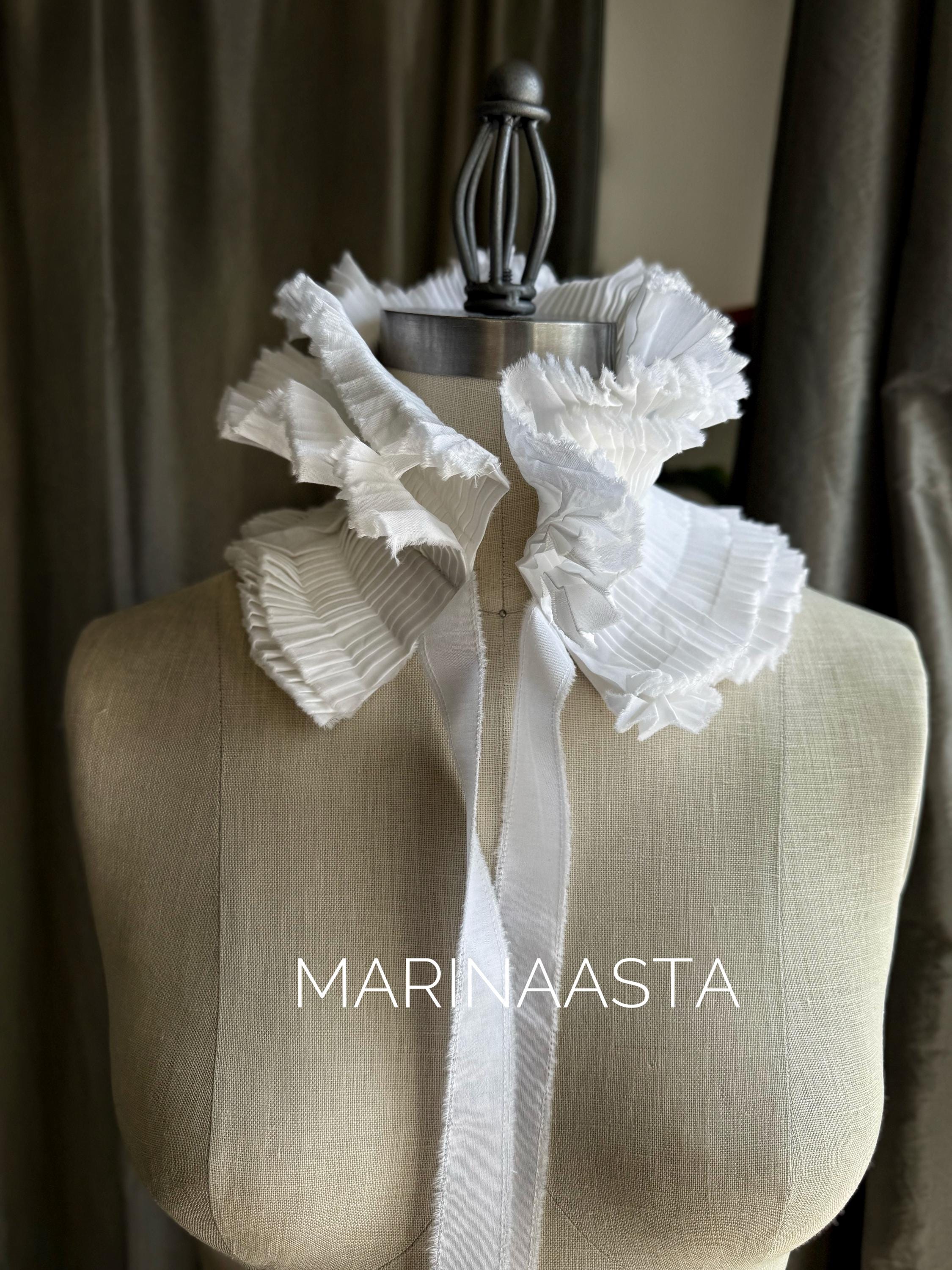 hholic volume frill collar blouse – collar frill - PREORDER Detachable