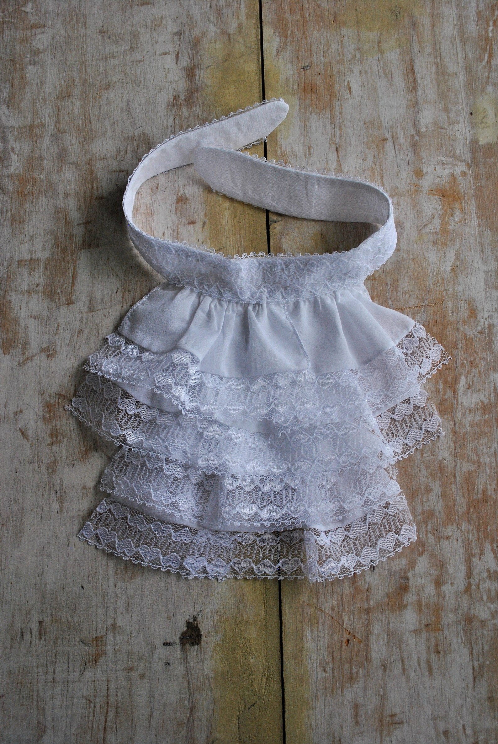 Fashion Jabot/Lace Jabot/ French Ascot/ High Neck blouse/White Etsy