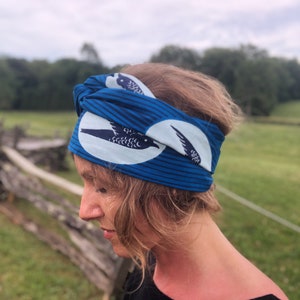 Speed Bird African wax print SCARF /Hand made in usa/Head scarf/Hair scarf/French fashion/Bow blouse/Cover up/Perfect summer scarf/