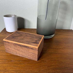 Walnut Jewelry / Keepsake Box