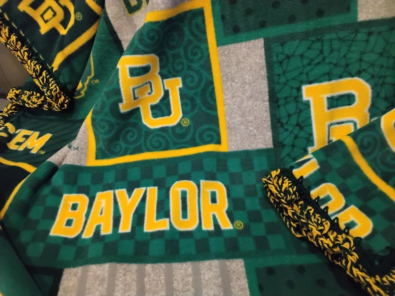 Baylor University Bears Throw Blanket - Thumbnail 4