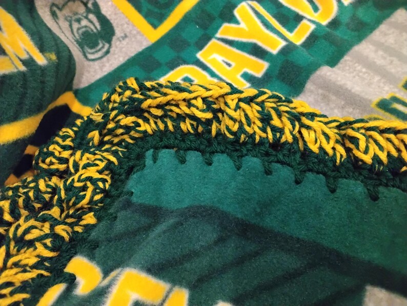 Baylor University Bears Throw Blanket - Thumbnail 2