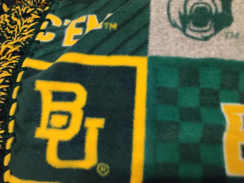 Baylor University Bears Throw Blanket - Thumbnail 3