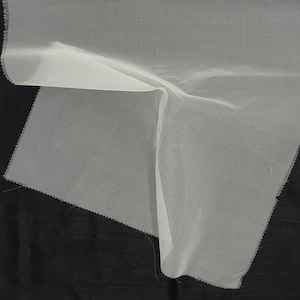 Organza de soie 100% soie - MADE IN FRANCE