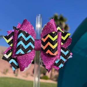 neon pink Stanley straw topper