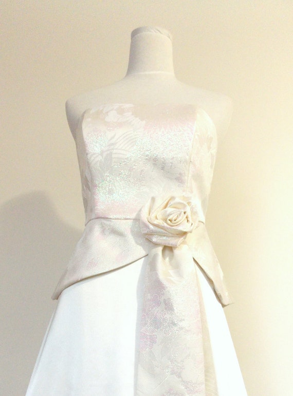 bridal kimono dress