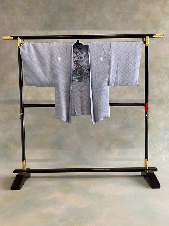 SAMURAI Men's kimono Four piece set #15 vintage M… - image 2