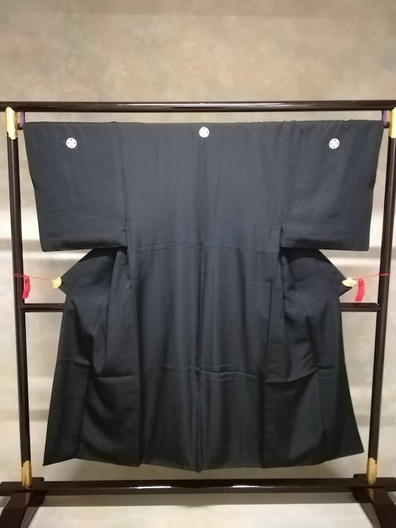 SAMURAI Men's kimono Four piece set #1 vintage MO… - image 2