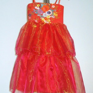 KIMONO Dress for a girl sample sale Ready to ship