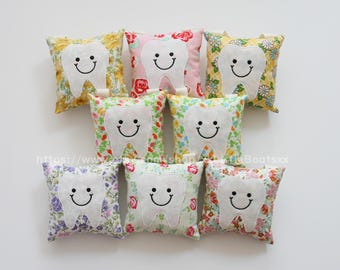 Tooth Fairy Pillow with Pocket, Personalized Tooth Fairy Pillow, Lost Tooth Pillow, Kids Tooth Fairy Gift, First Lost Tooth Keepsake