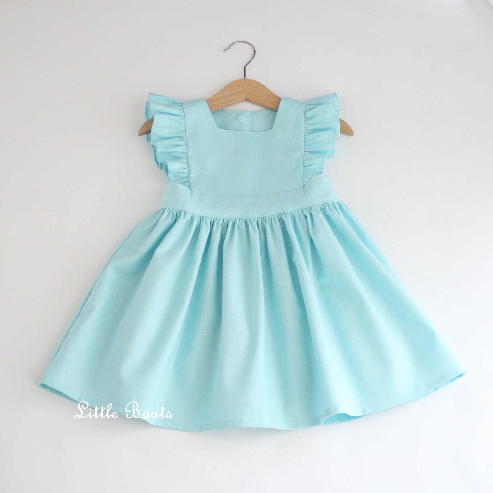 classic pinafore dress