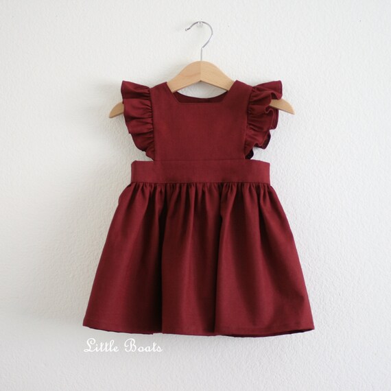 classic pinafore dress