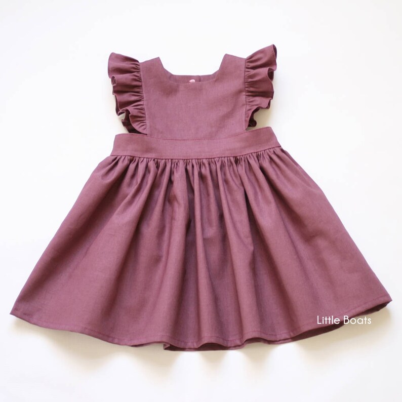 classic pinafore dress