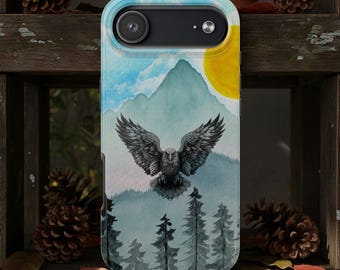 Golden Eagle Bird Phone Case, Bird Of Prey Raptor Gift for Bird Lovers, For iPhone 17 16 15 14 13 Samsung S25 24 23 22 ALL MODELS Phonecas
