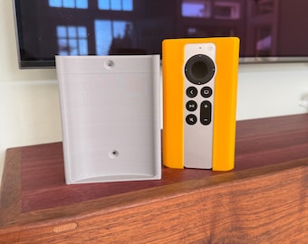 Apple TV Siri Remote Holder | Magnetic Wall Mount, No-Drill Organizer